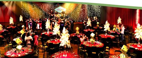 Casino Themed Christmas Party .